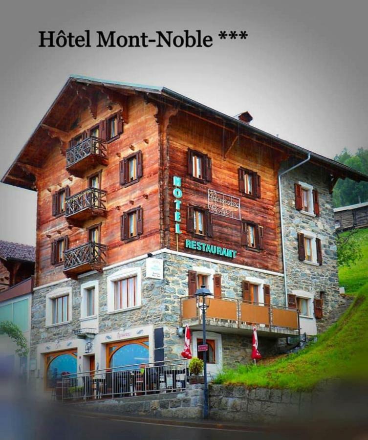 Hotel Mont-Noble Nax Esterno foto